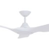 Domus Strike DC Ceiling Fan in White 60