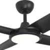 three-sixty-flatjet-345-4-blade-dc-ceiling-fan-with-led-light-black-52-motor