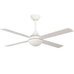 Claro Cooler AC Ceiling Fan with LED Light White 52