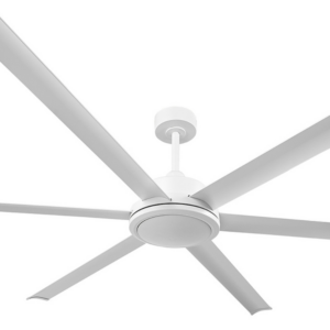Brilliant Colossus DC Ceiling Fan 84" White Motor
