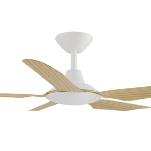 Calibo Storm DC 42-inch Ceiling Fan White Bamboo Blades Motor