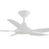 Calibo Storm DC 42-inch Ceiling Fan with LED Light White Motor