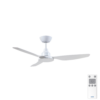 Ventair Glacier DC 3-blade Ceiling Fan with Remote 52