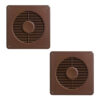 Edmonds Ecofan 250mm Duct Brown 2 Pack | Universal Fans Australia