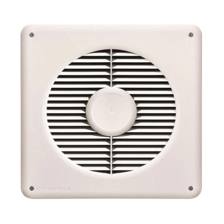 Edmonds Ecofan Subfloor Exhaust Fan 250mm 2 Pack. White Universal Fans