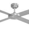 Hunter Pacific Pinnacle DC Ceiling Fan with Remote - Brushed Aluminium 52