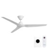 Fanco Infinity-iD DC Ceiling Fan with Wall Control & Remote/SMART - White 54