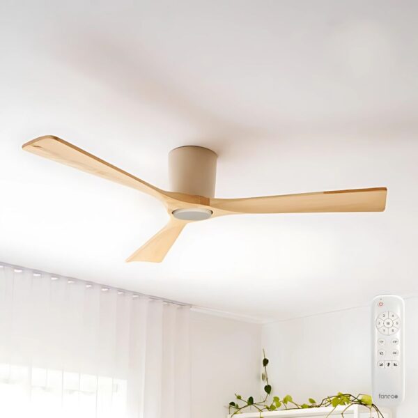 Fanco EarthFirst Gaia DC Ceiling Fan with Base Cap 54 inch
