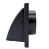 Hooded Grille 100mm - Dark Grey - Image 2