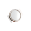 Ergovent Rondo Frameless Diffuser Vent White (100mm) - Image 2