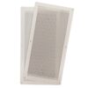 alpine ventilation eave vents 400x200mm - twin pack