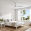 claro-whisper-dc-ceiling-fan-white-with-led-light-in-bedroom-insitu