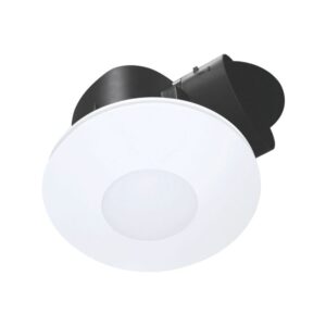ventair airbus dc 200 ceiling exhaust fan with LED - round white