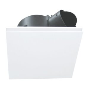 ventair airbus dc 250 ceiling exhaust fan - square white