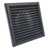 Plastic Flyscreen Vent - 125mm (Dark Grey)