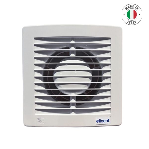 elicent-e-style-pro-100mm-with-humidity-sensor-white-front
