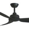 Three Sixty Trinity DC Ceiling Fan - Black - close up