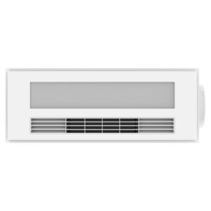 Brilliant Nevada 4 in 1 Bathroom Exhaust Fan - White - lights off