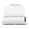 Brilliant Nevada 4 in 1 Bathroom Exhaust Fan - White - side view