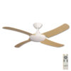 hunter-pacific-icon-dc-54-inch-ceiling-fan-white-oak-no-light