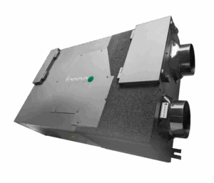 Fanco Habitat Central centralised HRV unit reverse angled product view