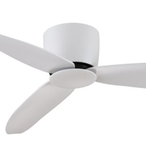 Claro Essentials Spirit DC Ceiling Fan - White 44" - close up