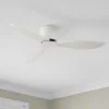 Claro Essentials Spirit DC Ceiling Fan 44 inch White Bedroom