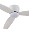 Claro Essentials Spirit DC Ceiling Fan with LED Light - White 52