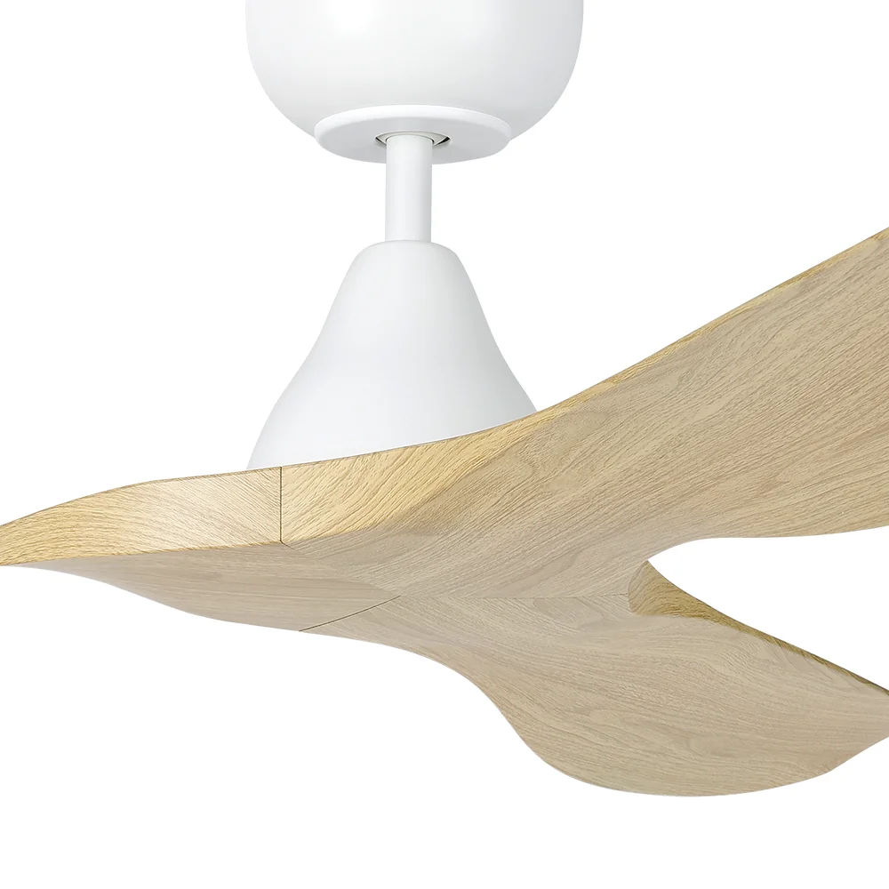 eglo-surf-dc-40-inch-white-with-oak-blades-no-light-close-up