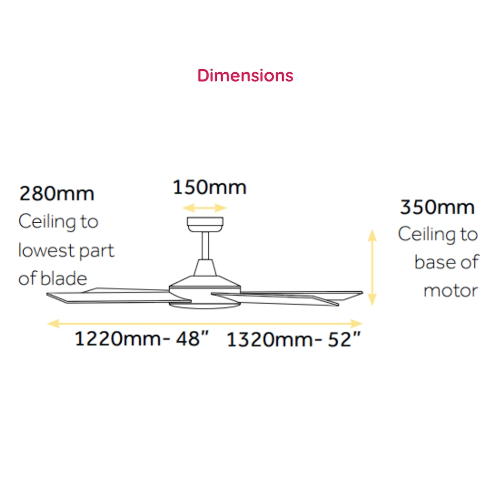 claro-summer-48-inch-white-no-light.dimensions