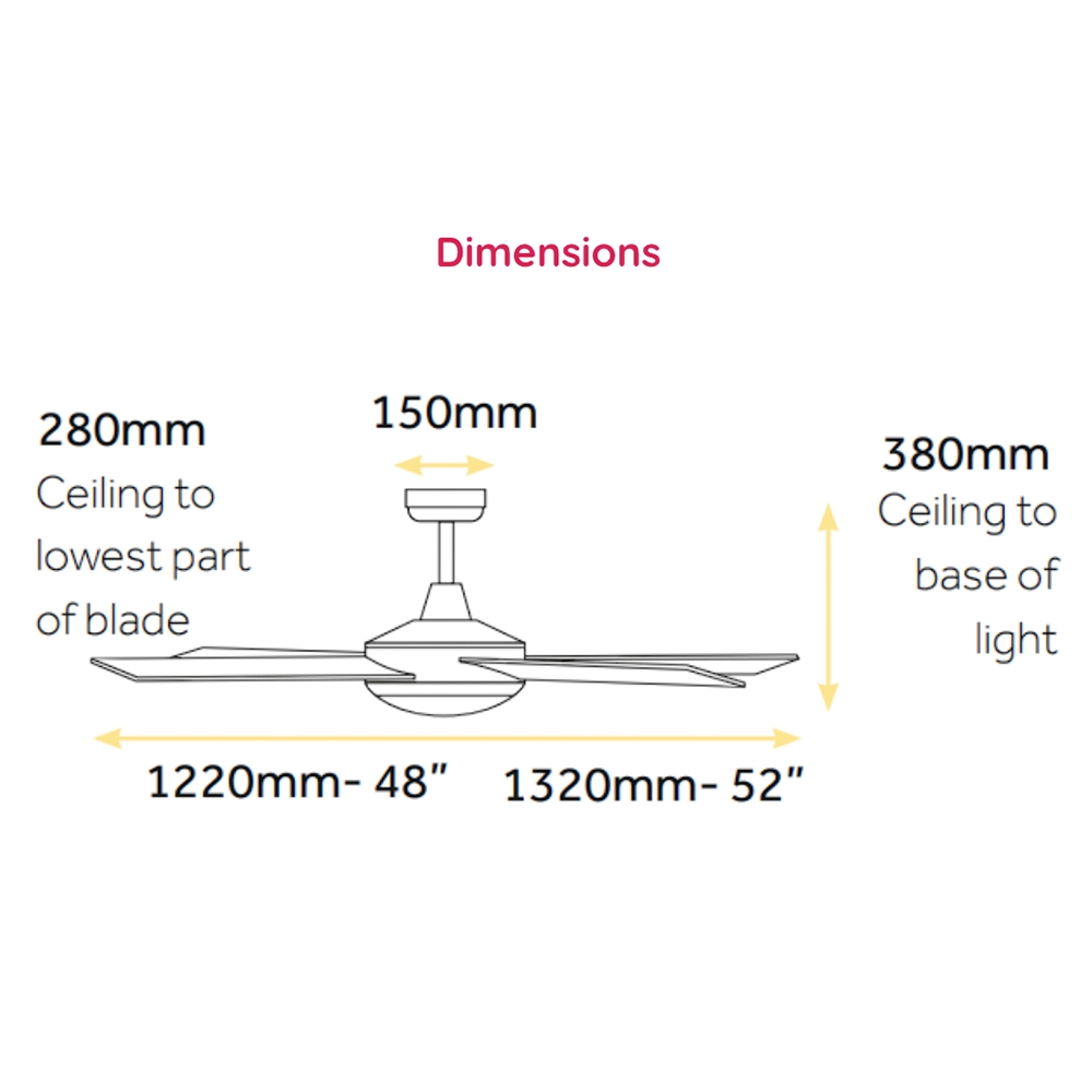 claro-summer-48-inch-white-with-led-light.dimensions