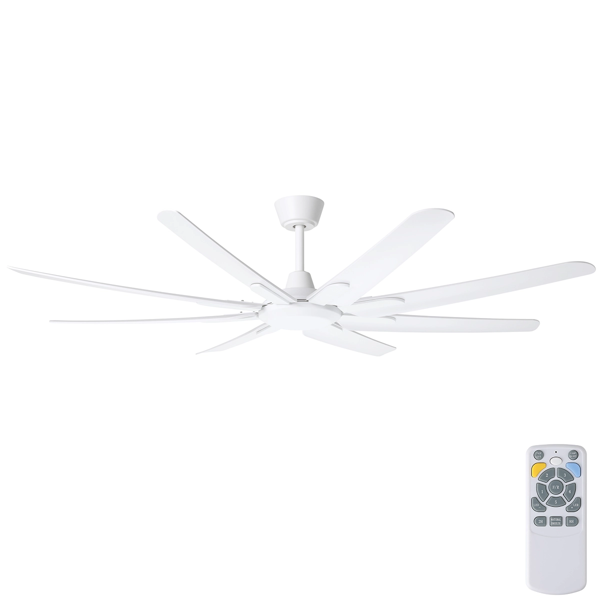 eglo-santorini-dc-66-inch-white-no-light-with-remote-control