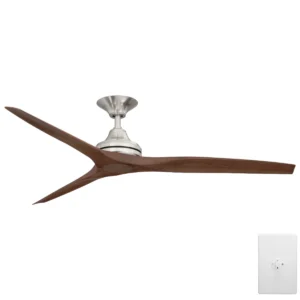three-sixty-spitfire-ac-v2-60-inch-brushed-nickel-with-walnut-blades-no-light-with-wall-control