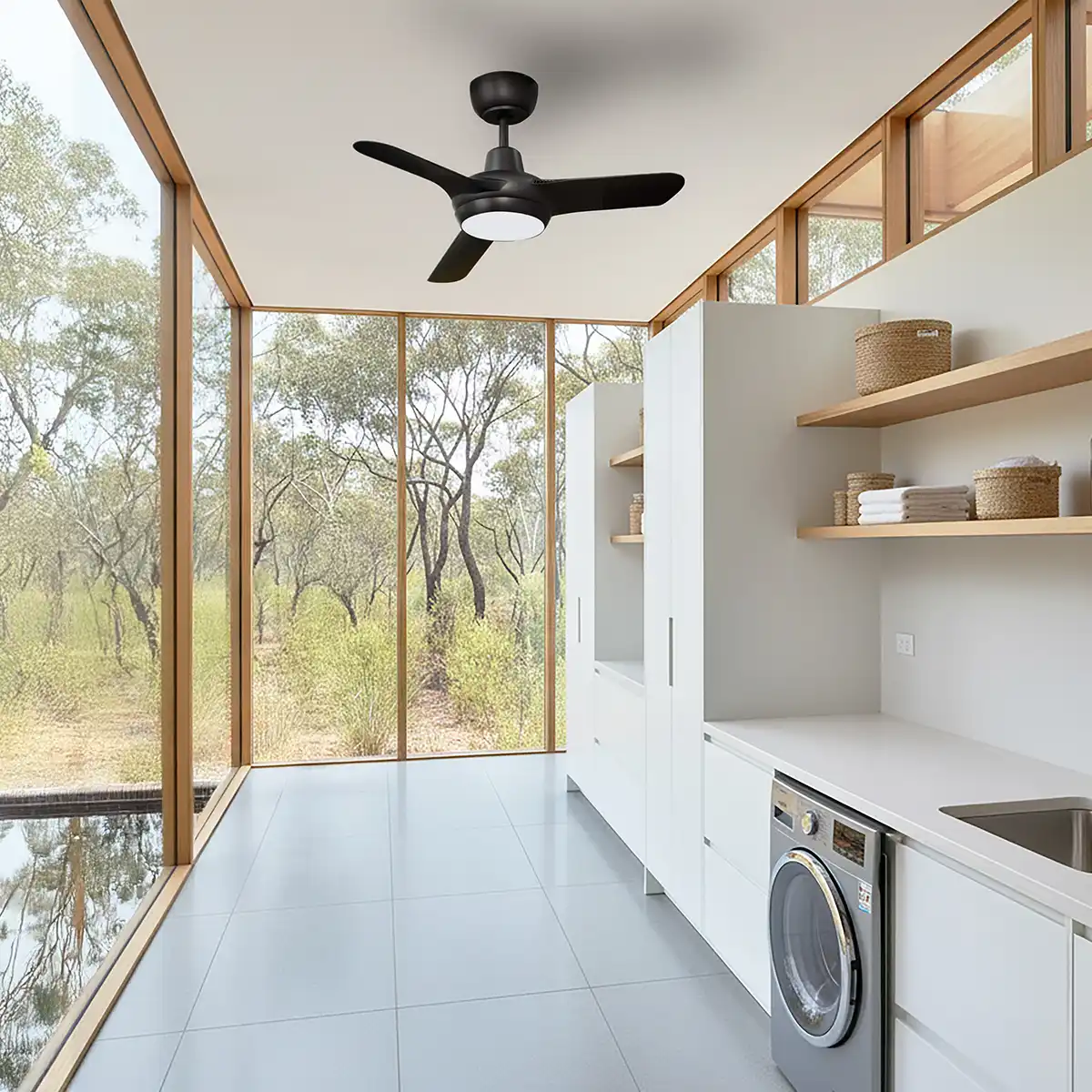 ventair-spyda-36-inch-black-with-cct-led-light-insitu