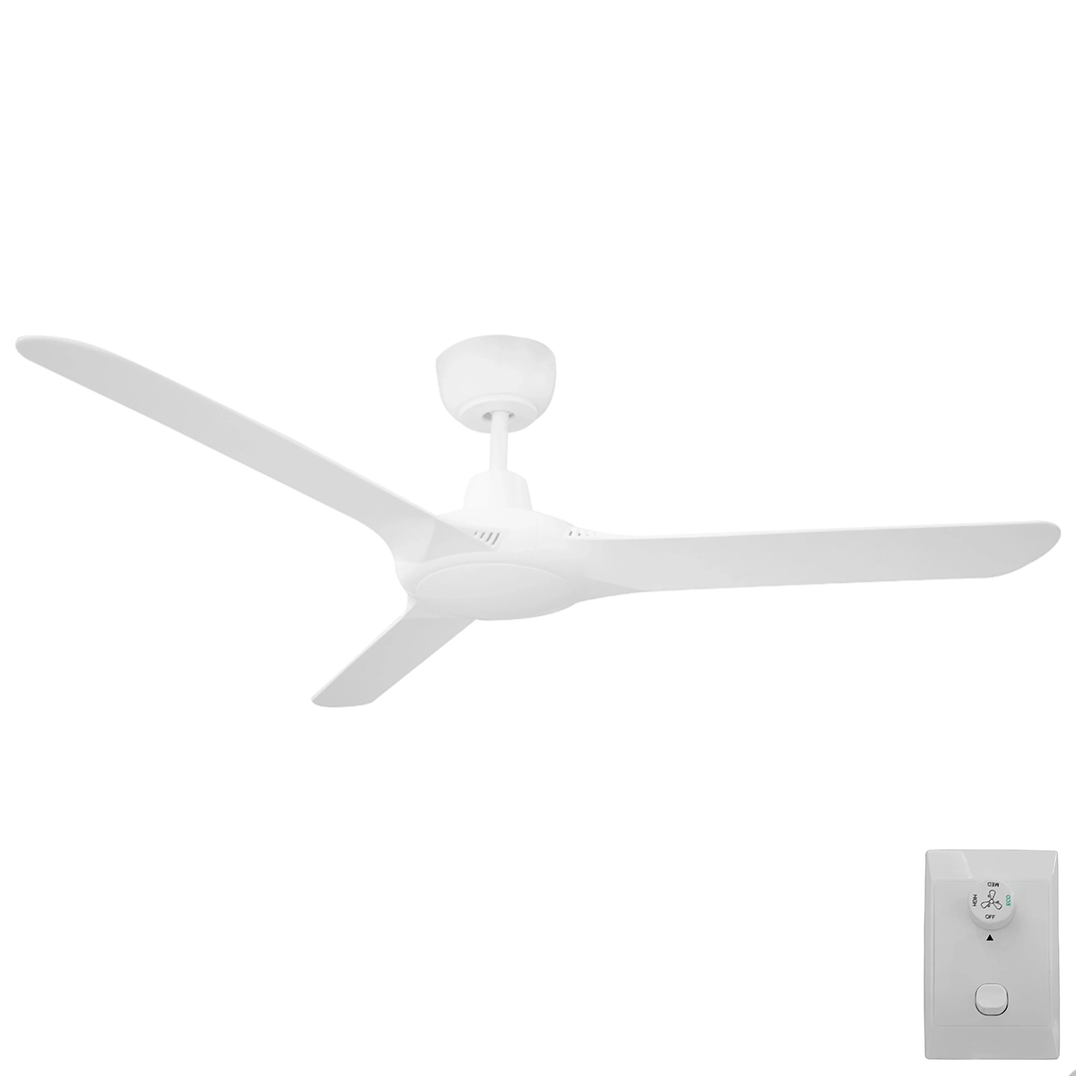ventair-spyda-62-inch-white-no-light-with-wall-control