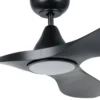 eglo-surf-48-dc-ceiling-fan-black-with-black-blades-with-cct-led-light-close-up