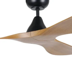 eglo-surf-smart-dc-52-black-with-burmese-teak-no-light-close-up