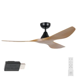 eglo-surf-smart-dc-52-white-with-burmese-teak-no-light-with-remote