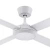 Fanco Eco Silent Pro SMART DC Ceiling Fan with CCT LED Light - White 48