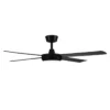Fanco Eco Silent Pro SMART DC Ceiling Fan with LED Light - Black 56