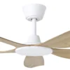 eglo-miami-dc-48-inch-white-with-blackbutt-blades-no-light-motor.webp