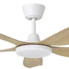 eglo-miami-dc-48-inch-white-with-blackbutt-blades-with-cct-led-light-motor