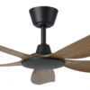 eglo-miami-dc-52-inch-black-with-new-teak-blades-no-light-motor