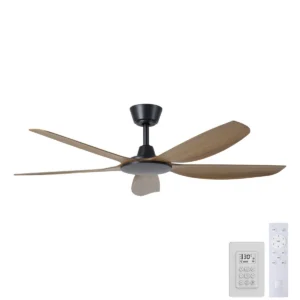 eglo-miami-dc-52-inch-black-with-new-teak-blades-no-light-with-remote-and-wall-control