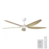 eglo-miami-dc-60-inch-white-with-blackbutt-blades-no-light-with-remote-and-wall-control