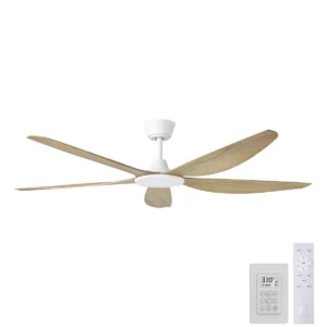 eglo-miami-dc-60-inch-white-with-blackbutt-blades-no-light-with-remote-and-wall-control