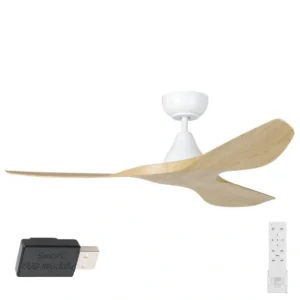 eglo-surf-smart-48-dc-ceiling-fan-white-with-oak-blades-no-light-with-remote