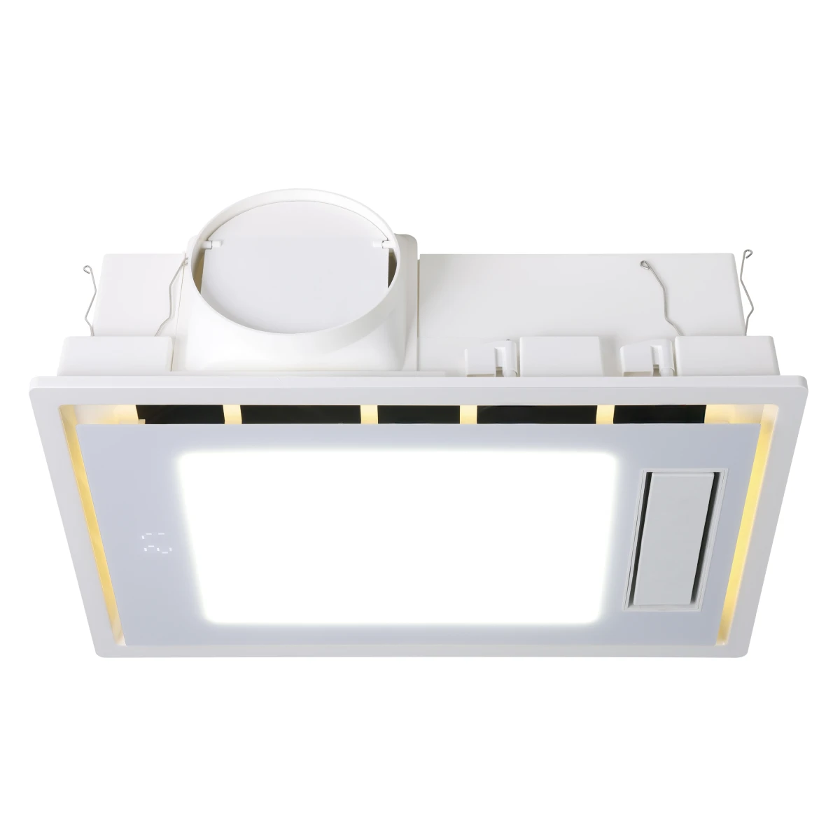eglo-marrakesh-4-in-1-bathroom-heater-lights-on-main-image