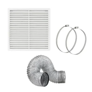 mercator-duct-kit-150mm-white-with-3m-duct-2x-worm-clamps-and-external-louvre-grill