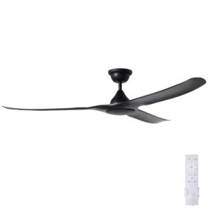 eglo-tahiti-ip66-72-inch-dc-ceiling-fan-black-no-light-with-remote-control